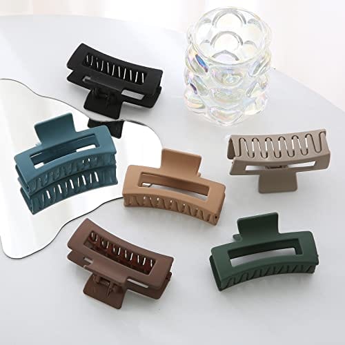 Jaw Hair Clips - Pack of 6