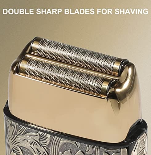 Ufree Electric Shaver for Men, Beard Trimmer With Double Sided Foil Head