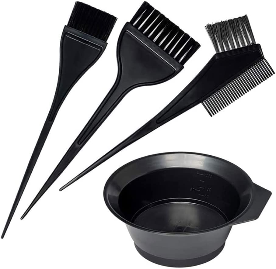 F&M³ - Hair Dye Coloring Set Hair Brushes And Mixing Bowel Kit -