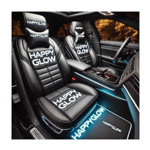 Interior CAR Covers and MATS Customized with Name OR Logo Created by HAPPYGLOW BOUTIQUE