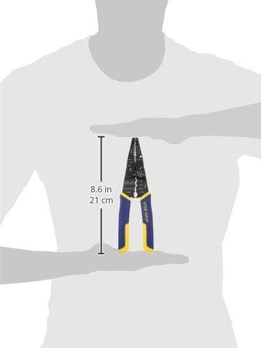 IRWIN VISE-GRIP Wire Stripping Tool / Wire Cutter, 8-Inch (2078309)