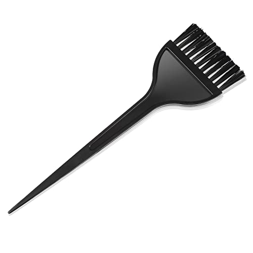 Black Hair Dyeing Brushes, 12 Pack Plastic Hair Color Applicator Brush for Hair Coloring Apply, Professional Hair Bleach Tinting Brush for Salon Home