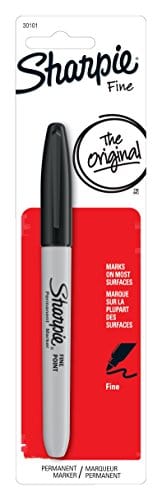 Sharpie 30101PP Fine BLK Carded