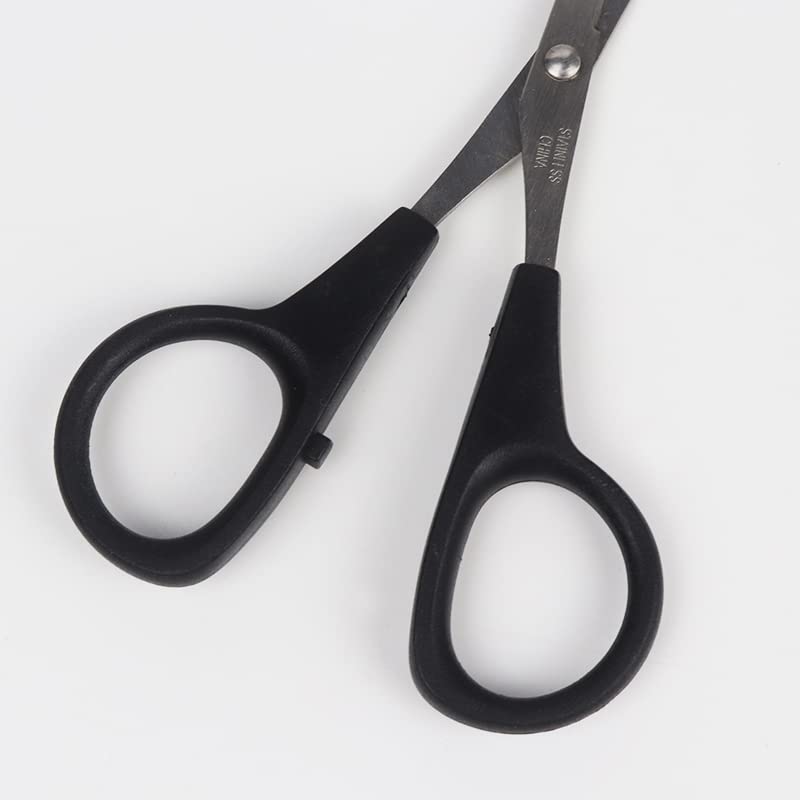 Pack Of 2 Moustache Grooming Kit - Precision Trimming Scissors and Mini Comb