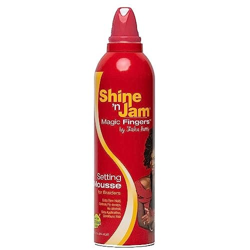 Shine N' Jam Magic Fingers Setting Mousse, 354 mL