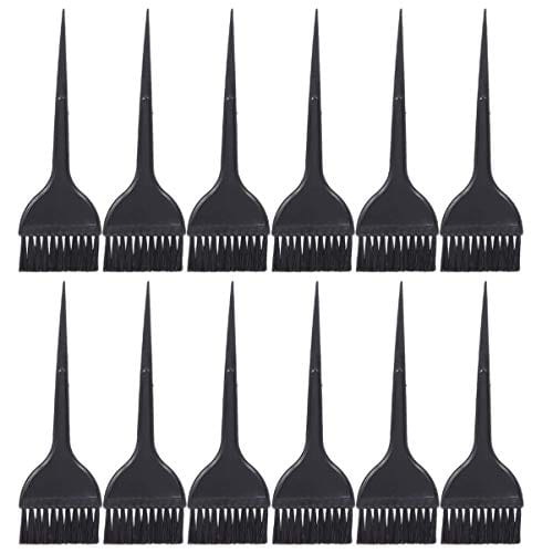 Gatuida Hair Dye Brush, 12 Pack Hair Coloring Brush for Hair Dye, Hair Dye Brush to Apply Hair Color, Color Brushes for Hair Salon, Brush for Dyeing Hair, Colour Brush for Hair Coloring, Dye Tools