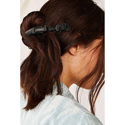 Alligator Hair Clips Duckbill Clips, Non-Slip Hairdresser Dedicated Partition Hairgrips For Thick Hair Large