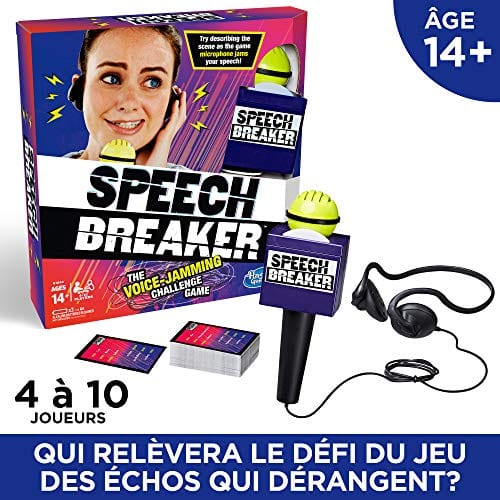 Hasbro Gaming E184420 Speech Breaker Game- FRE