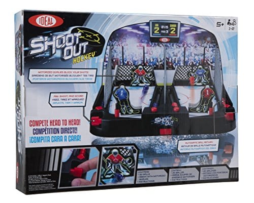 Ideal Motorized Shoot-Out Hockey with Automated Goalie and Automatic Ball Return