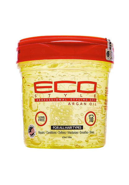 Eco Style Gel - Argan Oil by Ecoco for Unisex - 16 oz Gel